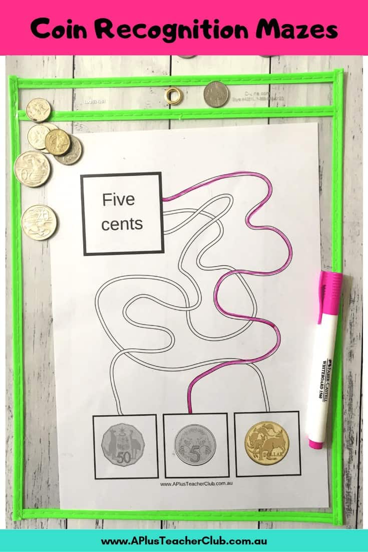 Coin maze printables