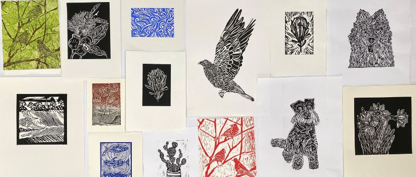 Printmaking Made Easy Woodblock And Linocut Art Est Art School And Gallery