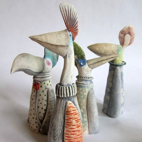 Ceramics | Bird Sculptures for your Garden with Kara Pryor