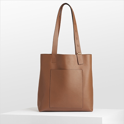 H-BROOKLYN BAGS IN SADDLE TAN