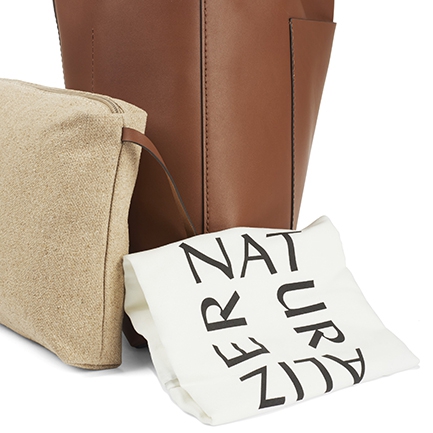 H-BROOKLYN BAGS IN SADDLE TAN