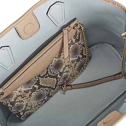 H-HAMPTONS BAGS IN SNAKE