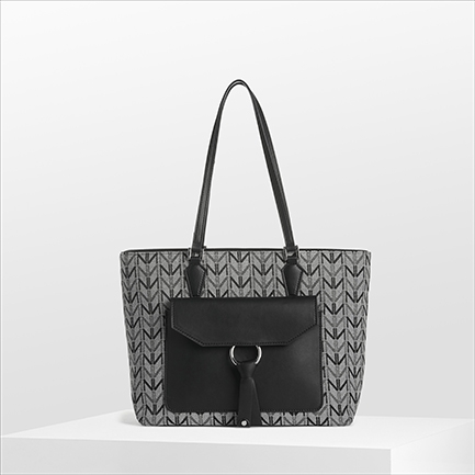 H-DYLANA2 BAGS IN BLACK/WHITE