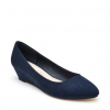 BERLINDA  WEDGES IN NAVY