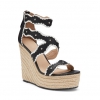 MONICA SH  WEDGES IN BLACK