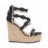 MONICA SH  WEDGES IN BLACK