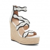 MONICA SH  WEDGES IN WHITE