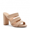 MULEY HEELS IN NUDE