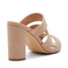 MULEY HEELS IN NUDE