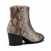 HOCHI  BOOTS IN NATURAL SNAKE