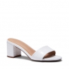 ELISO PEEP TOE IN WHITE