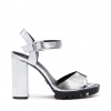 VOLKA HEELS IN SILVER