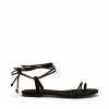 SANDRE FLATS IN BLACK