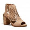 LUKES PEEP TOE IN NUDE