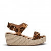 BREEZY WEDGES IN OCELOT