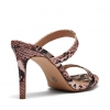 ELEMENTS HEELS IN BLUSH SNAKE