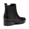 DELICIOUS BOOTS IN BLACK CROC