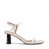 ZEUS HEELS IN WHITE