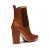 KALLISTA BOOTS IN DARK CAMEL