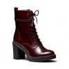 HALSEY BOOTS IN BURGUNDY