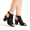 FUNNY PEEP TOE IN BLACK