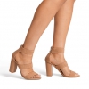 MAARLA HEELS IN ALMOND