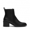 DISK BOOTS IN BLACK