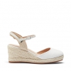 BRODIE WEDGES IN WHITE