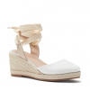 BRODIE WEDGES IN WHITE