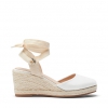 BRODIE WEDGES IN WHITE