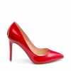 INSANE  COURT IN RED PATENT