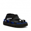 QUAID  SANDALS IN BLACK/BLUE