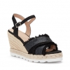 MALLORY SH  WEDGES IN BLACK