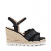 MALLORY SH  WEDGES IN BLACK