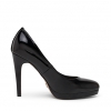 IINK PUMPS IN BLACK PATENT