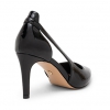 IHOPE PUMPS IN BLACK PATENT