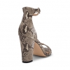 LORA  SANDALS IN NATURAL SNAKE
