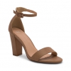 LORA  SANDALS IN DARK CAMEL