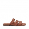 ZARRA FLATS IN TAN