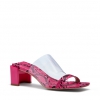 VIDYA PEEP TOE IN FUCHSIA