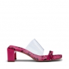 VIDYA PEEP TOE IN FUCHSIA