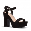 LOUSHA HEELS IN BLACK