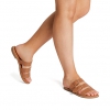 ZARRA FLATS IN TAN