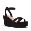WHO WEDGES IN BLACK