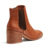 CINDI BOOTS IN DARK CAMEL
