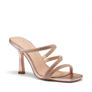 novo rose gold heels
