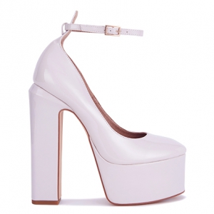 cheap white high heels
