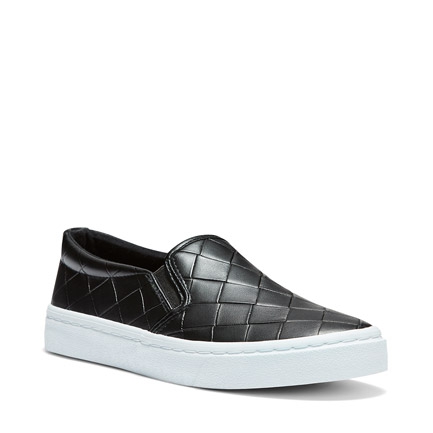 flat slip on sneakers