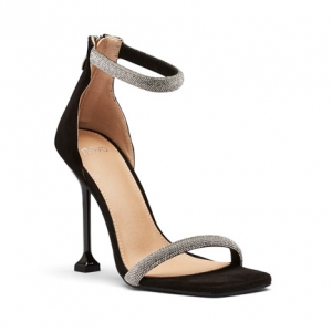 black formal heels
