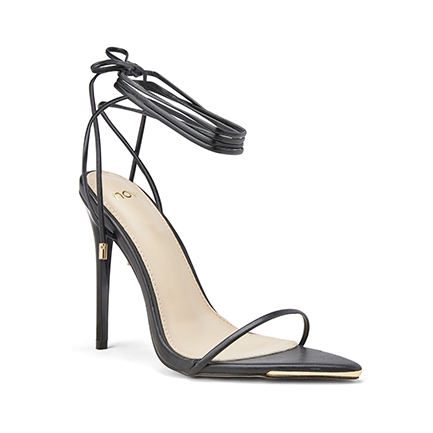 spaghetti strap high heels